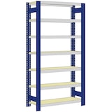 thumbnail of PROREGAL Weitspannregal FALKE | Medium-Duty | Grundregal | HxBxT 300x128x30cm | 7 Ebenen | Fachlast 250kg | Feuerrot