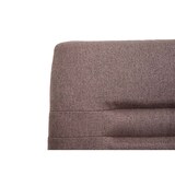 thumbnail of 2er-Set Esszimmerstuhl HWC-H70, Küchenstuhl Freischwinger Stuhl, Stoff/Textil Edelstahl gebürstet ~ braun