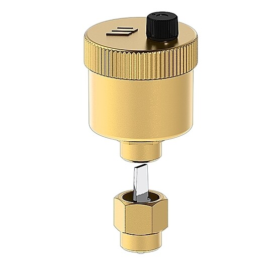 Watts S Schnellentlüfter mit Absperrventil 1/2