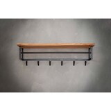 thumbnail of KAWOLA perchero NEREA perchero de metal acacia 6 ganchos negro