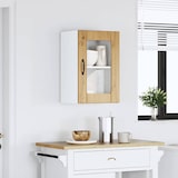 thumbnail of vidaXL Küchen-Hängeschrank mit Glastür Lucca Artisan-Eiche