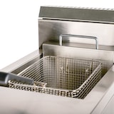 thumbnail of Romux® Friteuse À Gaz Butane Professionnelle 18 Litres Simple de Table | Friteuse en Acier Inoxydable avec Robinet de Vidange 3000 W
