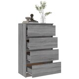 thumbnail of vidaXL Dressoir 60x35x98,5 cm bewerkt hout grijs sonoma eikenkleurig