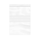 thumbnail of MONOUSO - Plastic Zak met Rits Automatische Sluiting Schrijfblokje 16x22cm G-160 (1.000 Stuks)