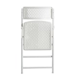 thumbnail of Set de 4 sillas plegables ultraligeras de color blanco modelo Aran Chair New Zown Classic