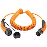 thumbnail of Ladekabel Spiral 5555936025 Typ2 11kW 5m orange