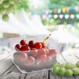 thumbnail of 250x Rechteckschale Quadroboxx Salatschale 115x115x61mm PP transparent 500ml