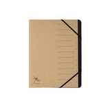 thumbnail of Ordnungsmappe, 12 Fächer, Pur, natur