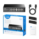 thumbnail of CUDY GS1016 16-Port Gigabit Metall Switch
