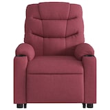 thumbnail of vidaXL Massagesessel mit Aufstehhilfe Weinrot Stoff