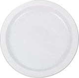 thumbnail of MONOUSO - Prato Raso Reutilizável Económico PS Branco Ø22cm (50 Uds)