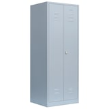 thumbnail of Lüllmann® Geräteschrank, 2 Abteile, 1800 x 800 x500 mm, lichtgrau