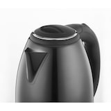 thumbnail of Bouilloire électrique 1.8L inox sans fil noir  HG5011-BLK usage non-intensif Herzberg