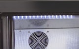 thumbnail of GastroHero Barkühlschrank ECO 350 schwarz 338 Liter Getränkekühlschrank Schiebetüren LED unterbaufähig Umluft