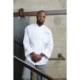 thumbnail of Chef Works® Kochjacke CALGARY Cool Vent™, Knöpfe, Weiß, Größe S