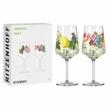 thumbnail of Ritzenhoff Sommertau Hugo 005 006 F24, 2er Set, Olaf Hajek, Hugo-Glas, Aperitifglas, Kristallglas, 544 ml, 2931019