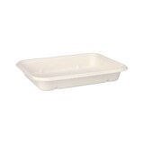 thumbnail of 300 Schalen, Zuckerrohr `pure` ungeteilt 3 cm x 15,3 cm x 20,3 cm weiss