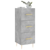 thumbnail of vidaXL Sideboard Betongrau 34,5x34x90 cm Holzwerkstoff