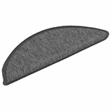 thumbnail of vidaXL Stufenmatten 15 Stk. 56x17x3 cm Beige und Grau Halbrund