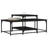 thumbnail of vidaXL Couchtisch Schwarz 102x60x45 cm Holzwerkstoff