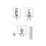 thumbnail of Belvit WC Spülventil 1/2" Anschluss unten Verchromt ECO-Spülfunktion
