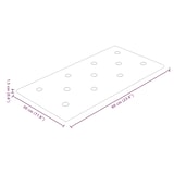 thumbnail of vidaXL Wandkopfteilen 12 pcs Braun 60 x 30 cm Kunstleder