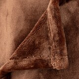 thumbnail of Plaid Flanelle Fourrure Marron Auburn 130 x 180 cm