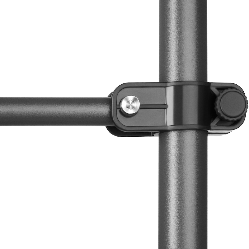 tillvex Klemluifel 300 cm beige met handslinger balkon | balkonluifel zonder boren | luifel UV-bestendig en in hoogte verstelbaar | zonwering waterdicht