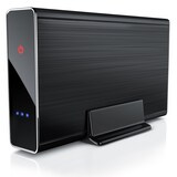 thumbnail of Aplic USB 3.0 Festplattengehäuse 3,5 Zoll extern - gebürstetes Aluminium - für SSD und HDD - SATA - UASP - Super Speed 5 Gbit s - Plug and Play