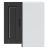 thumbnail of vidaXL Küchen-Eckhängeschrank Porto Schwarz Holzwerkstoff