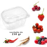 thumbnail of Imballaggi360 - 133pz Vaschetta Per Frutta 250g Con Coperchio Attaccato