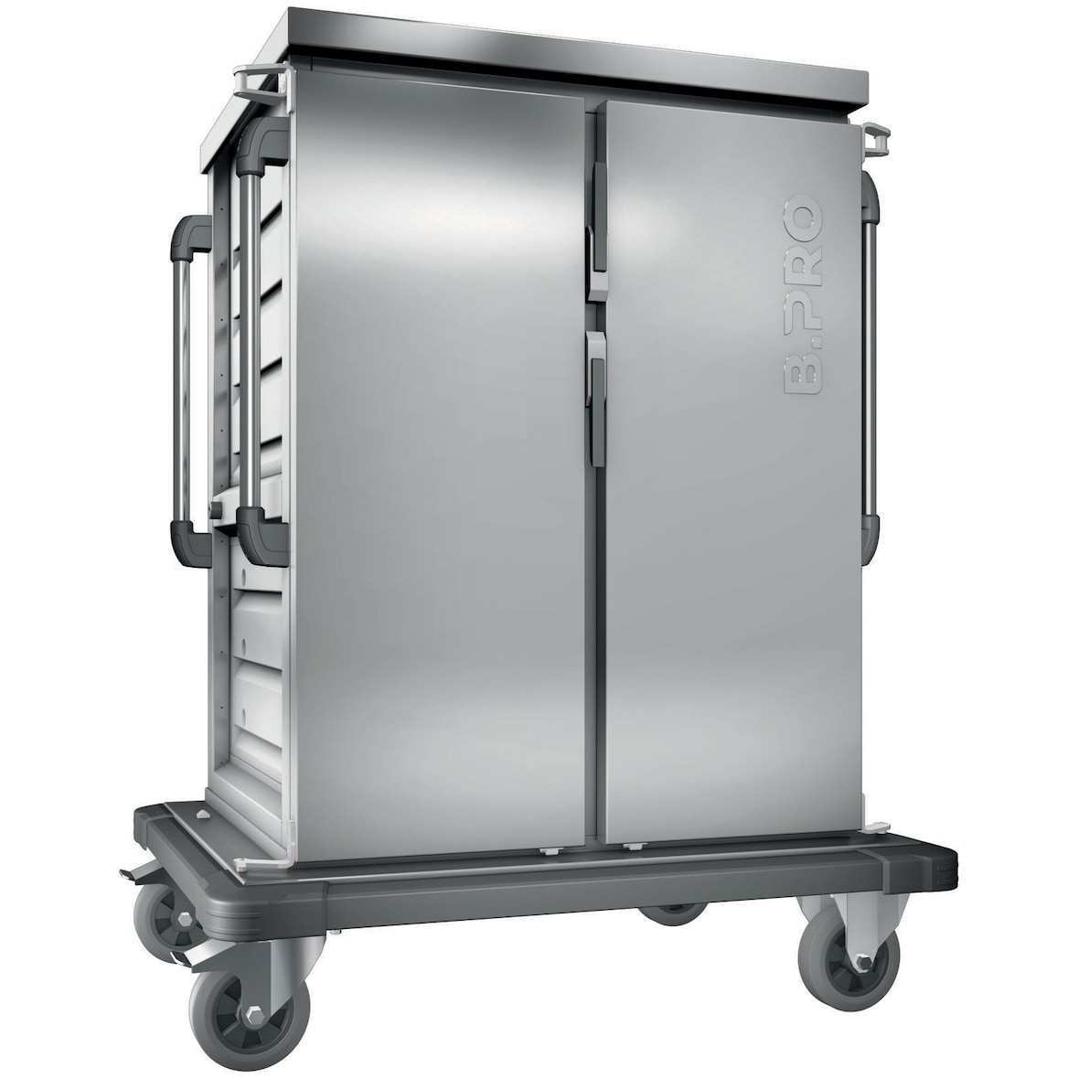 B.PRO TTW 16-115 EZE, Tablett-Transportwagen, einwandig, 2 Flügeltüren / 2 Schrankräume