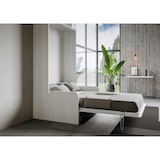 thumbnail of Bett 120 Kentaro vertikales Klappsofa Esche weiß Klappbett