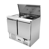 thumbnail of Skyrainbow Saladette 2 puertas con tapa corrediza, Temp. +2° / +8° C