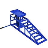 thumbnail of Auffahrrampe hydraulisch höhenverstellbar PKW 1x blau Tragkraft 2t pro Stück
