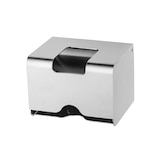 thumbnail of Tampon- und Bindenspender kompakt - Edelstahl - 75(H)x102(B)x86(T)mm