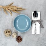 thumbnail of Ritzenhoff 6x Jasper Schale Ø14,5cm Graublau 360ml Steingut 6 Pers. Müslischüssel