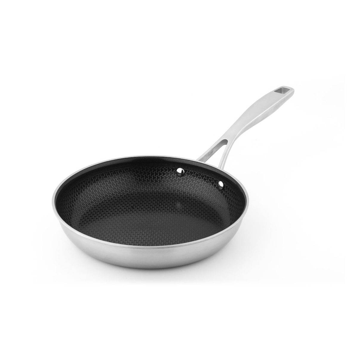 Carl Schmidt Sohn, DuraMax Triply-Bratpfanne Ø 28 cm, Wabenstruktur, Keramik-Ätzbeschichtung, gegossener Griff