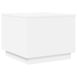thumbnail of vidaXL Couchtisch mit LED-Leuchten Weiß 50x50x40 cm