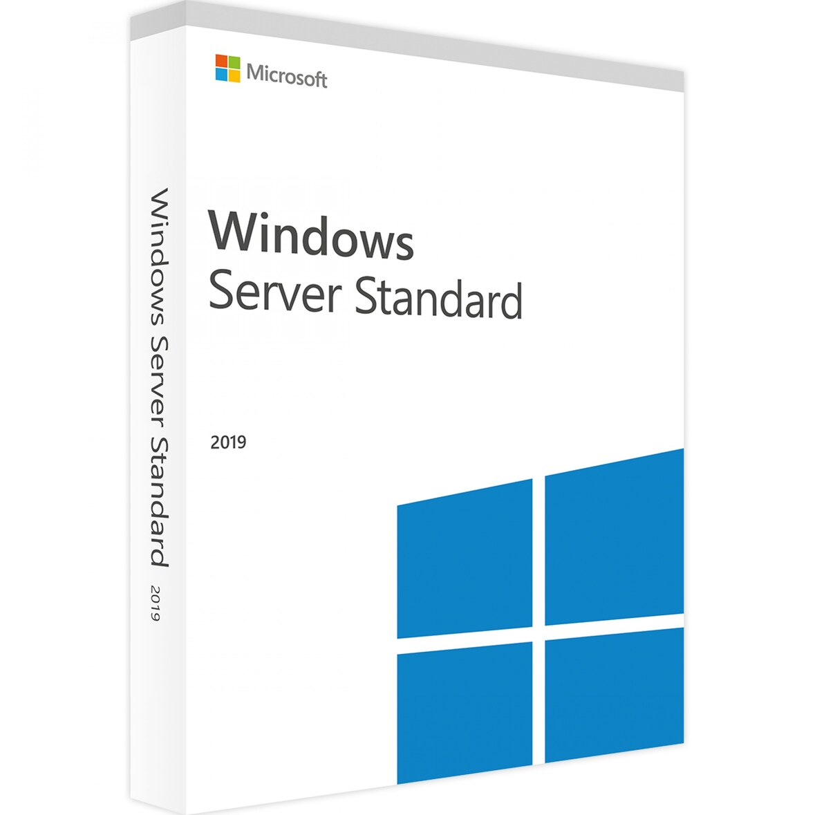 Microsoft Windows Server Standard 2019 64Bit 16 Core DVD SB/OEM, Deutsch