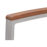 thumbnail of METRO PROFESSIONAL stapelstoel met armleuningen Lynx, aluminium/synthetische stof, zilver