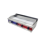 thumbnail of Gasfrit – Chapa a gás em aço inoxidável com cromo duro, industrial para restaurante, 1150 x 575 x 365 mm, 12 kW