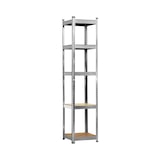 thumbnail of Modulaire Wandkast met 5 Verstelbare Planken 180x40x40cm 175kg Grijs Thinia Home
