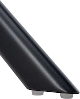 thumbnail of Décoshop26 - Drehbarer Lounge-/Bürostuhl mit cremefarbenem Samtbezug und schwarzen Stahlbeinen BUR10666