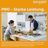 thumbnail of Exquisit PRO Geschirrspüler 60 cm, Unterbaufähig, EEK: C, 14 Maßgedecke, Besteckschublade, Automatische Türöffnung, 11 Liter, GSP56314-030C schwarz