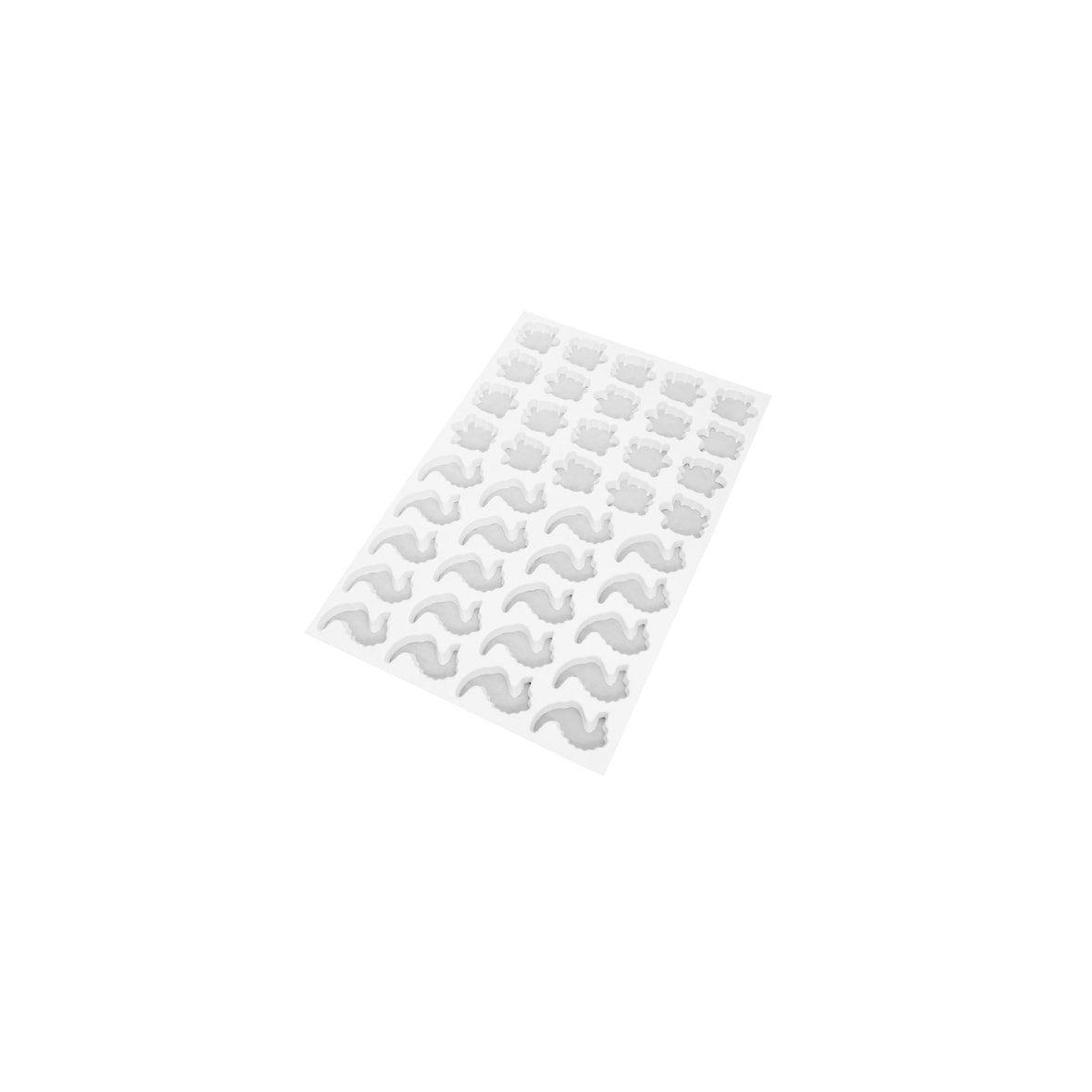 Schneider - Ausstechmatte aus Kunststoff, Schildkröte/Seepferd, No. 16, 68 mm/78 mm