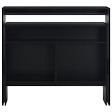 thumbnail of Table de bar avec 2 dessus de table Noir 130 x 40 x 120 cm Modèle Helios Prestige