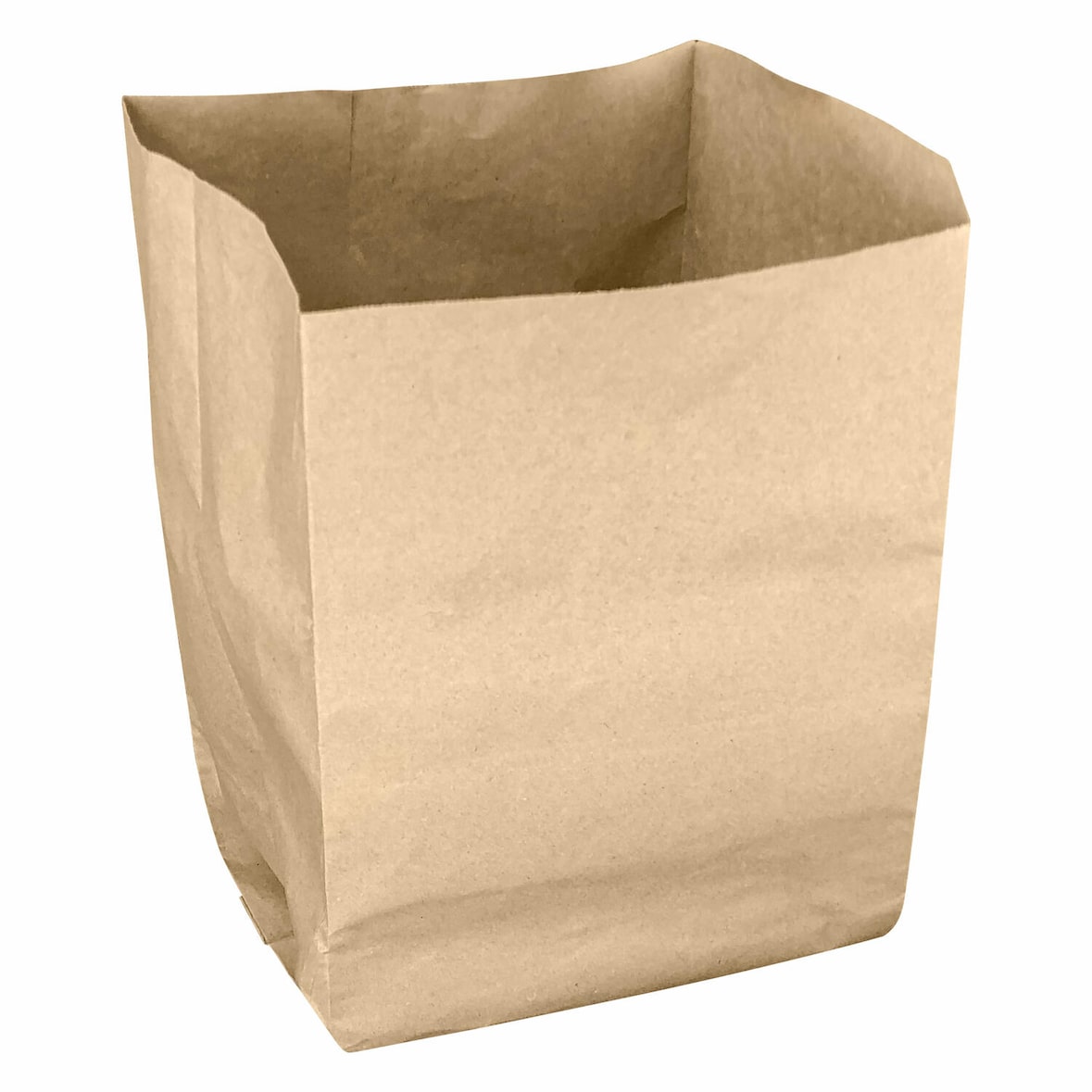 VEPATIM 30 Müllbeutel kompostierbar & kompostierbar 10 Liter 20+17x36cm braun