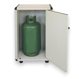 thumbnail of Armadietto in resina 1 anta porta bombole da esterno 40x45x90h cm con due ripiani Easy