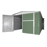 thumbnail of Box garage lamiera deposito in Acciaio Zincato 360x600cm x h2.32m - 346KG - 21,6mq - VERDE